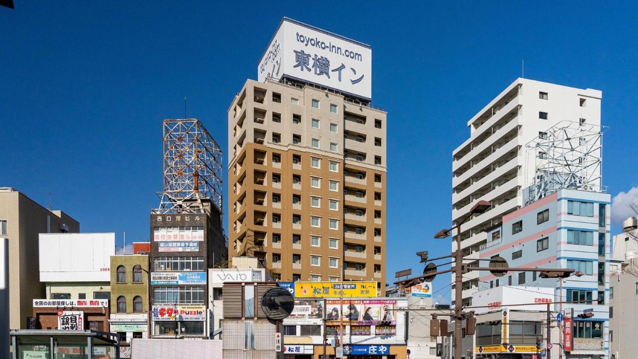 Toyoko Inn Okayama Eki Nishi Guchi Hiroba Luaran gambar